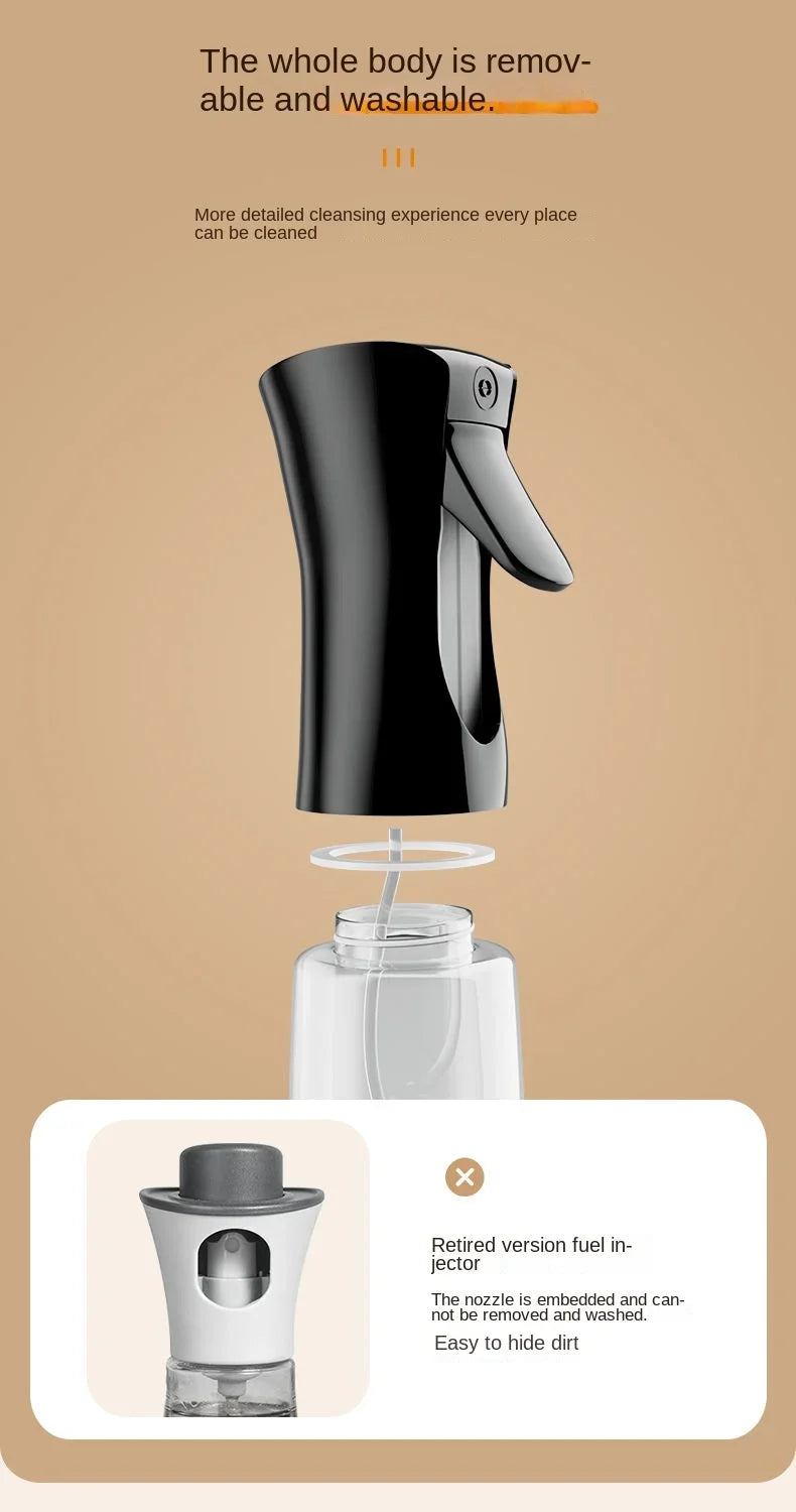1Pc 200/300/500 ML Oil Kitchen Household Edible Spray Bottle Atomized Misty Tank Air Fryer