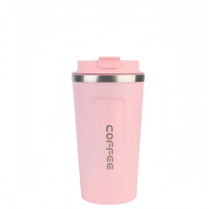380/510ML Thermo Cafe Coffee Mug Car Thermos Mug Leak_Proof Travel Thermo Cup for Tea Water Coffee Double Stainless Steel