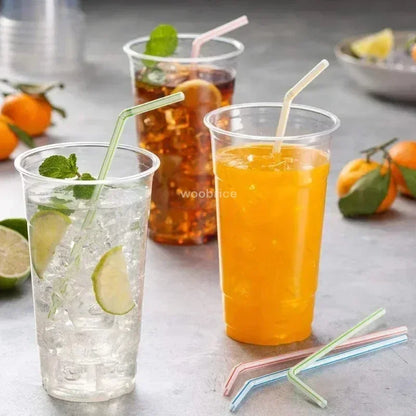 Multicolor Plastic Pipes Drinking Straws Cola Straws Bar Party Wedding Kitchen Pajitas Cocktail Straw Wholesale Tool