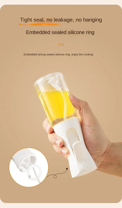 1Pc 200/300/500 ML Oil Kitchen Household Edible Spray Bottle Atomized Misty Tank Air Fryer