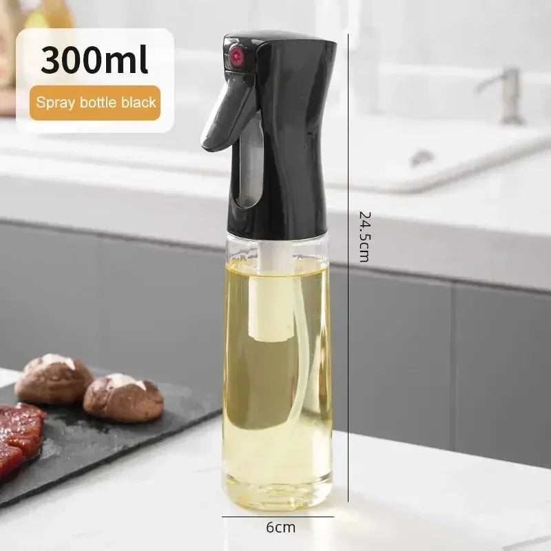 1Pc 200/300/500 ML Oil Kitchen Household Edible Spray Bottle Atomized Misty Tank Air Fryer