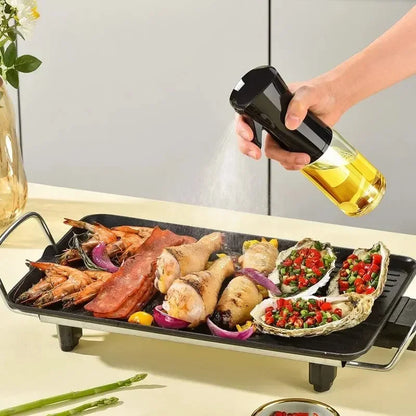 1Pc 200/300/500 ML Oil Kitchen Household Edible Spray Bottle Atomized Misty Tank Air Fryer