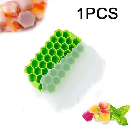 148 Grid Ice Cube Tray Silicone Mold Ice Cube Tray Mold Ice Cube Maker Non-toxic Durable Bar Pub Wine Blocks Maker
