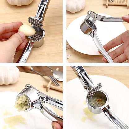 Kitchen Stainless Steel Garlic Smasher Squeezer Manual Press Grinding Tool Kitchen Accessories Kitchen Accessories 2025