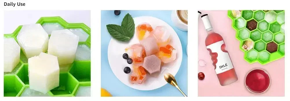 148 Grid Ice Cube Tray Silicone Mold Ice Cube Tray Mold Ice Cube Maker Non-toxic Durable Bar Pub Wine Blocks Maker