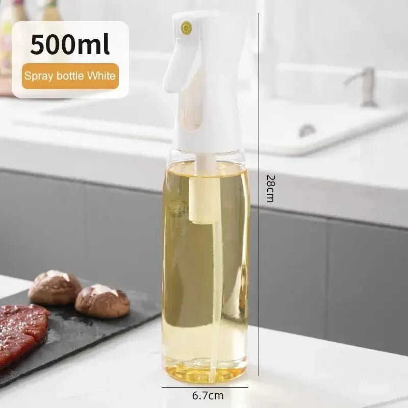 1Pc 200/300/500 ML Oil Kitchen Household Edible Spray Bottle Atomized Misty Tank Air Fryer
