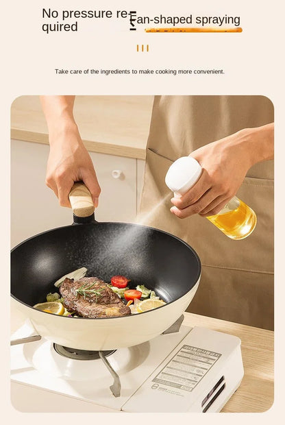 1Pc 200/300/500 ML Oil Kitchen Household Edible Spray Bottle Atomized Misty Tank Air Fryer