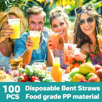 Multicolor Plastic Pipes Drinking Straws Cola Straws Bar Party Wedding Kitchen Pajitas Cocktail Straw Wholesale Tool
