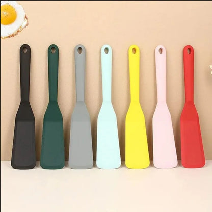 Silicone Frying Shovel Non-stick Surface Kitchen Pancake Fried Egg Transfer Shovel Steak Shovel Kitchen Baking Tools