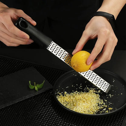 High Quality Stainless Steel Peel Lemon Cheese Vegetable Manual Grater Peeler Sharp Blade Choppable Cheese Kitchen Tools