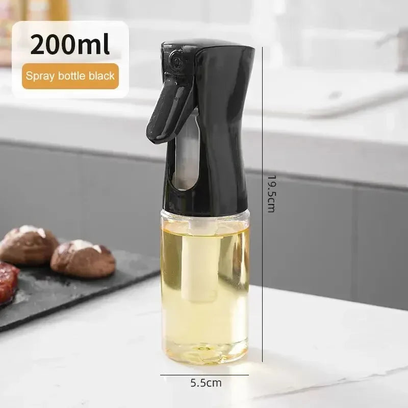 1Pc 200/300/500 ML Oil Kitchen Household Edible Spray Bottle Atomized Misty Tank Air Fryer