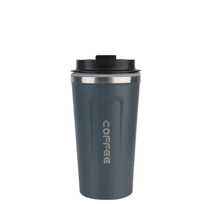 380/510ML Thermo Cafe Coffee Mug Car Thermos Mug Leak_Proof Travel Thermo Cup for Tea Water Coffee Double Stainless Steel