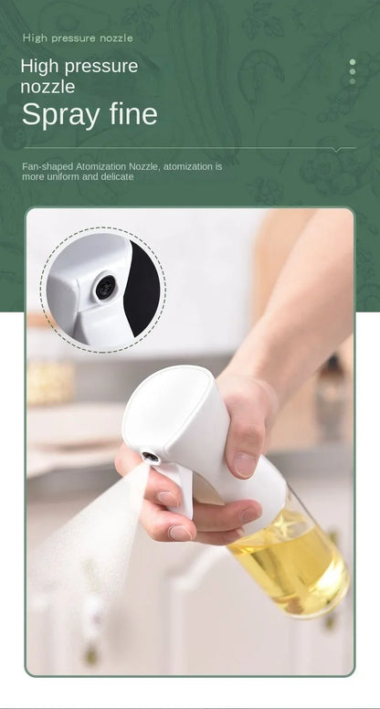 1Pc 200/300/500 ML Oil Kitchen Household Edible Spray Bottle Atomized Misty Tank Air Fryer