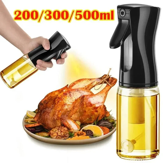 1Pc 200/300/500 ML Oil Kitchen Household Edible Spray Bottle Atomized Misty Tank Air Fryer