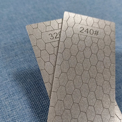 1pc Professional Diamond Knives Sharpening Stone 600# 800#1000# Knife Sharpener Ultra-thin Honeycomb Surface Whetstone Tool