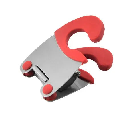 Pot Clip/Stainless Steel Pot Holder For Spoon Rest Silicone And Anti Scald Grip Easy Pot Fixed Clamp Kitchen Accessories Tools