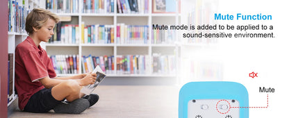 Yunbaoit Upgraded Visual Timer with Protective Case, 60 Minute Silent Countdown Timer for Kids and Adults