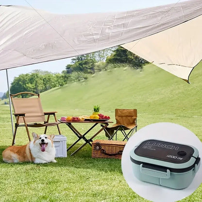 Thickened plastic lunch box compartment 2 layer lunch box commuter lunch box microwaveable