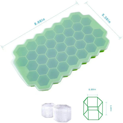 148 Grid Ice Cube Tray Silicone Mold Ice Cube Tray Mold Ice Cube Maker Non-toxic Durable Bar Pub Wine Blocks Maker