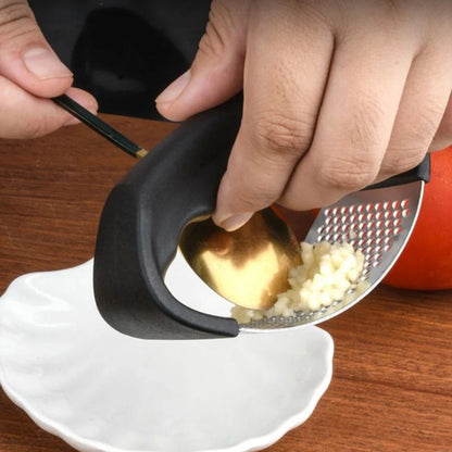 Garlic Press Crusher Manual Stainless Steel Garlic Mincer Chopping Garlic Tool Fruit Vegetable Tools Kitchen Accessories Gadget